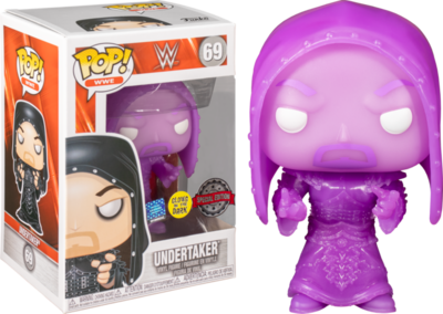 WWE - The Undertaker Hooded Glow in the Dark Pop! Vinyl Figure