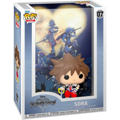 Kingdom Hearts - Sora 20th Anniversary Pop! Game Covers Vinyl Figure