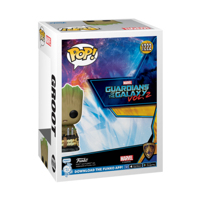Guardians of the Galaxy: Volume 2- Groot With Button Pop! Vinyl Figure (Wondrous Comic Con Exclusive 2023) - alternate