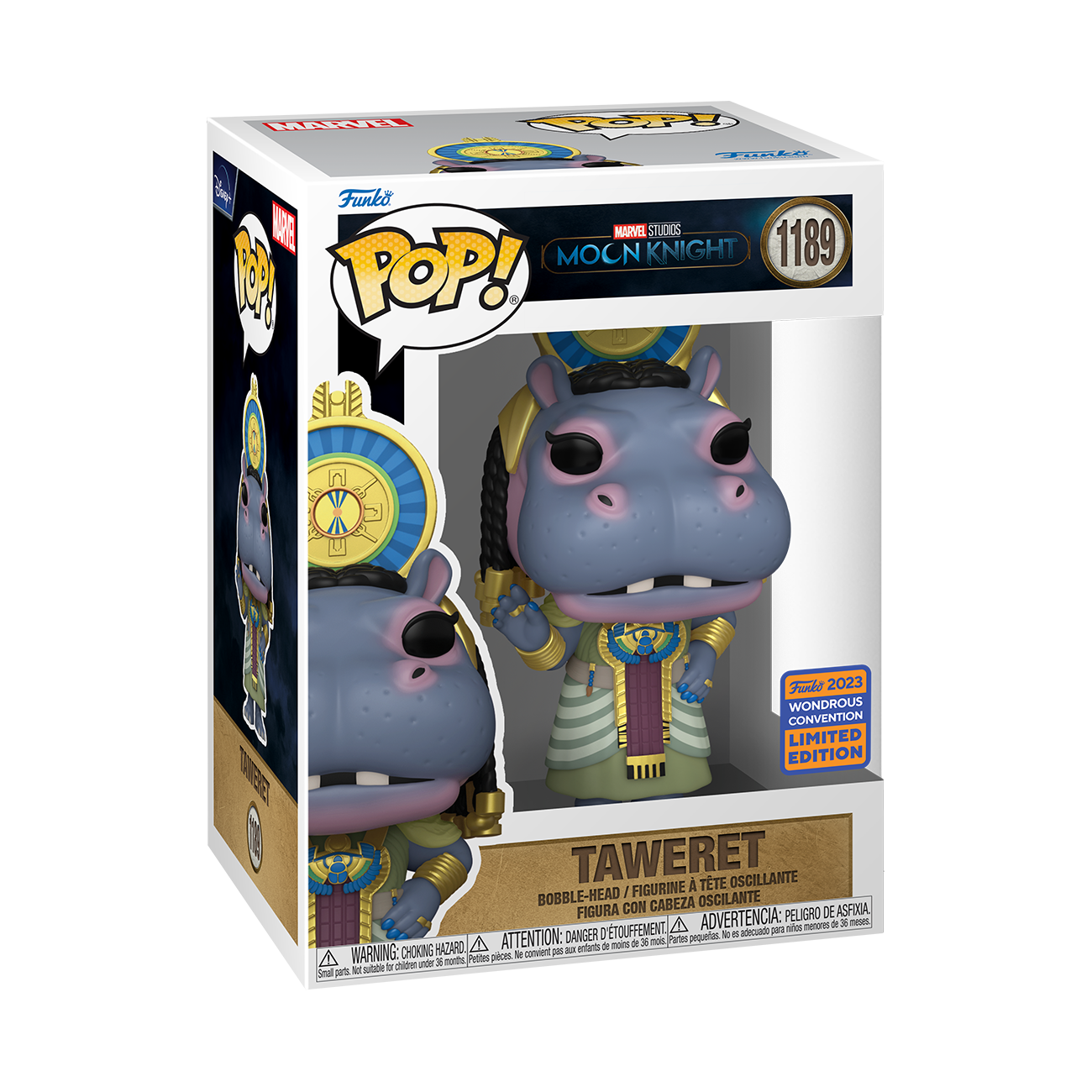 Moon Knight- Taweret Pop! Vinyl Figure (Wondrous Comic Con Exclusive 2023)