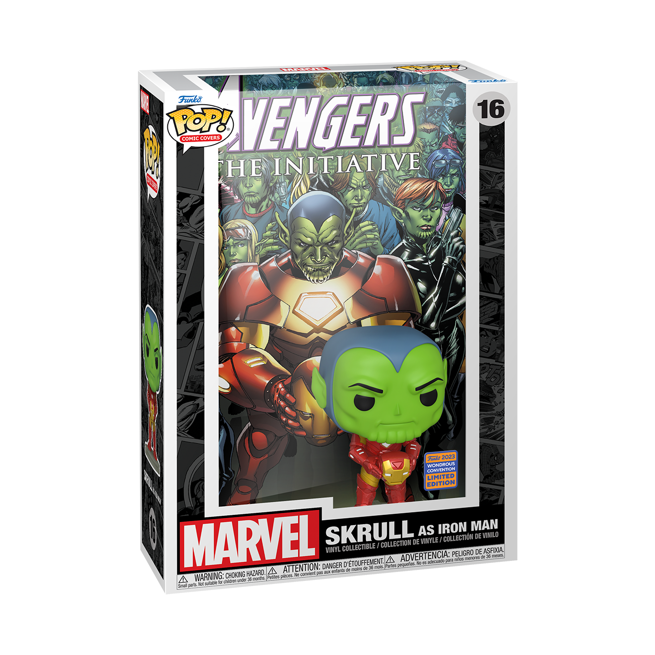 Marvel Avengers- Skrull as Iron Man Pop! Vinyl Figure (Wondrous Comic Con Exclusive 2023)