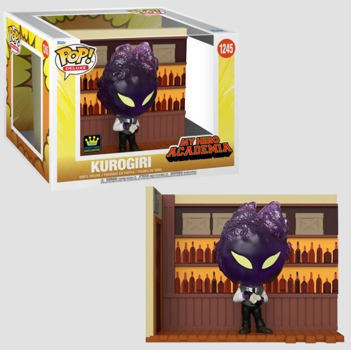 My Hero Academia - Kurogiri (Hideout) Pop! Deluxe Figure (Specialty Series Exclusive Sticker)