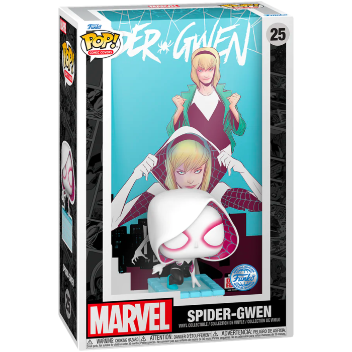Spider-Man - Spider-Gwen #0 Second Printing Pop! Comic Covers Vinyl Figure