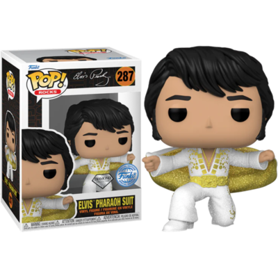 Elvis - Elvis Pharaoh Suit Diamond Glitter Pop! Vinyl Figure