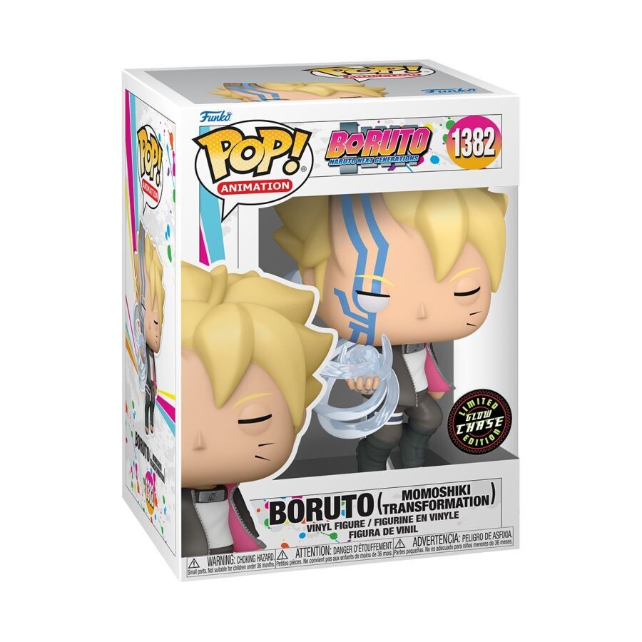 Boruto: Naruto Next Generations - Boruto Chase (Momoshiki Transformation) Pop! Vinyl Figure Bundle of 6 (set of 6 Pops)