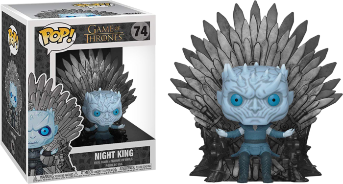 Game of Thrones - Night King on Iron Throne Deluxe Pop! Vinyl Figure