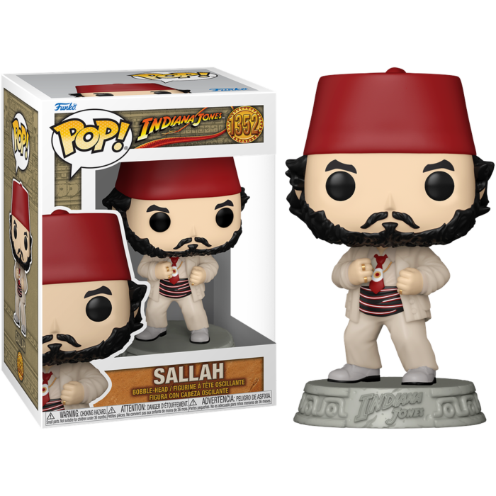 Indiana Jones and the Last Crusade - Sallah Pop! Vinyl Figure