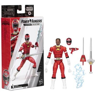 Power Rangers Turbo Lightning Collection Red Ranger Figure