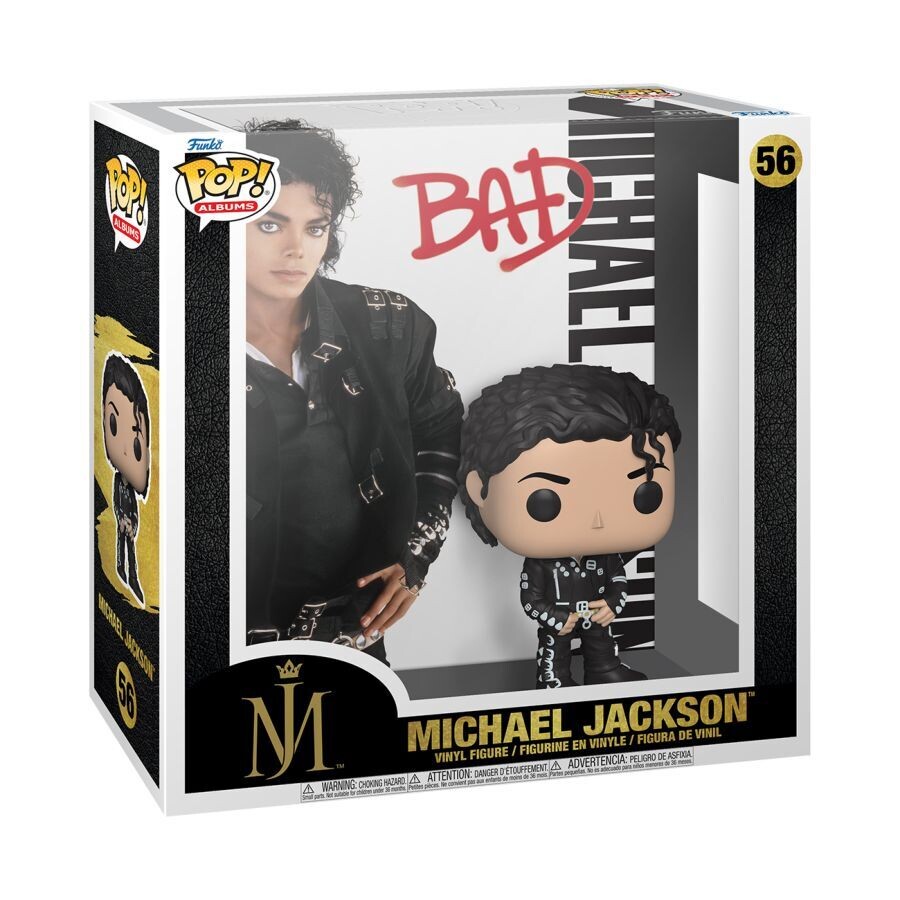 Michael Jackson - Bad Pop! Album Vinyl Figure