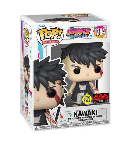 Pre-Order: Boruto: Naruto Next Generations - Kawaki (Prologue) Glow-in-the-Dark Pop! Vinyl Figure (AAA Exclusive Sticker)