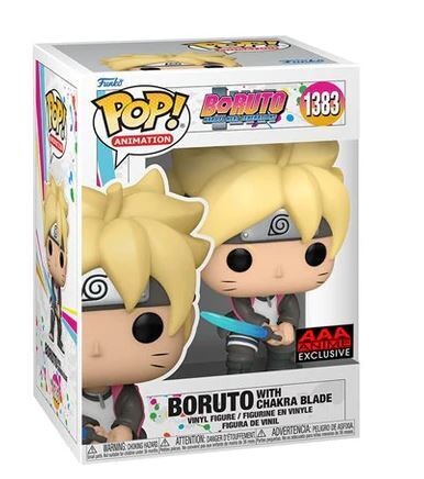 Pre-Order: Boruto: Naruto Next Generations - Boruto with Chakra Blade Pop! Vinyl Figure (AAA Exclusive Sticker)