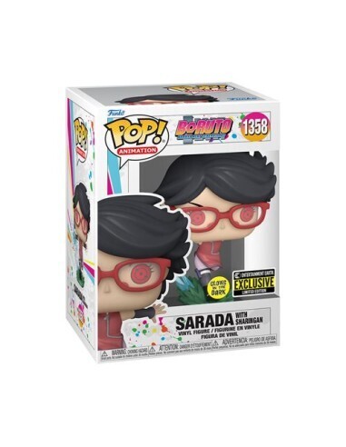 Pre-Order: Boruto: Naruto Next Generations - Sarada with Sharingan Pop! Vinyl Figure (EE Exclusive Sticker)