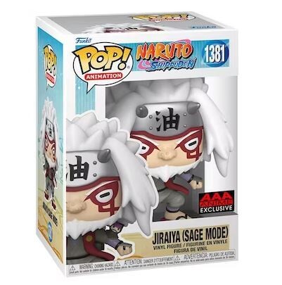 Pre-Order: Naruto: Shippuden - Jiraiya (Sage Mode) Pop! Vinyl Figure (AAA Exclusive Sticker)