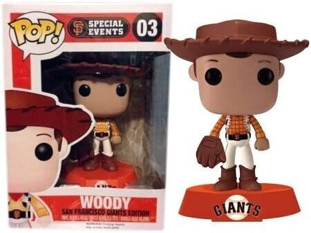 Toy Story Special Events - Woody San Francisco Giants Edition Pop! Vinyl Figure