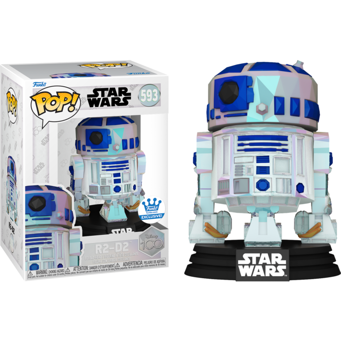 Star Wars - R2-D2 (Facet) Disney 100th Pop! Vinyl Figure (Funko Exclusive)