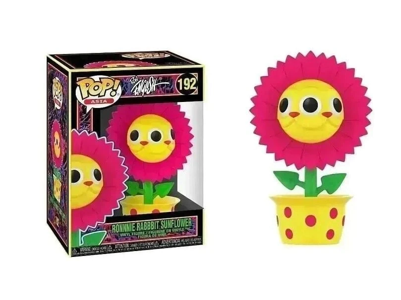 Asia: Ron English - Blacklight Ronnie Rabbit Sunflower Pop! Vinyl Figure (China Exclusive)