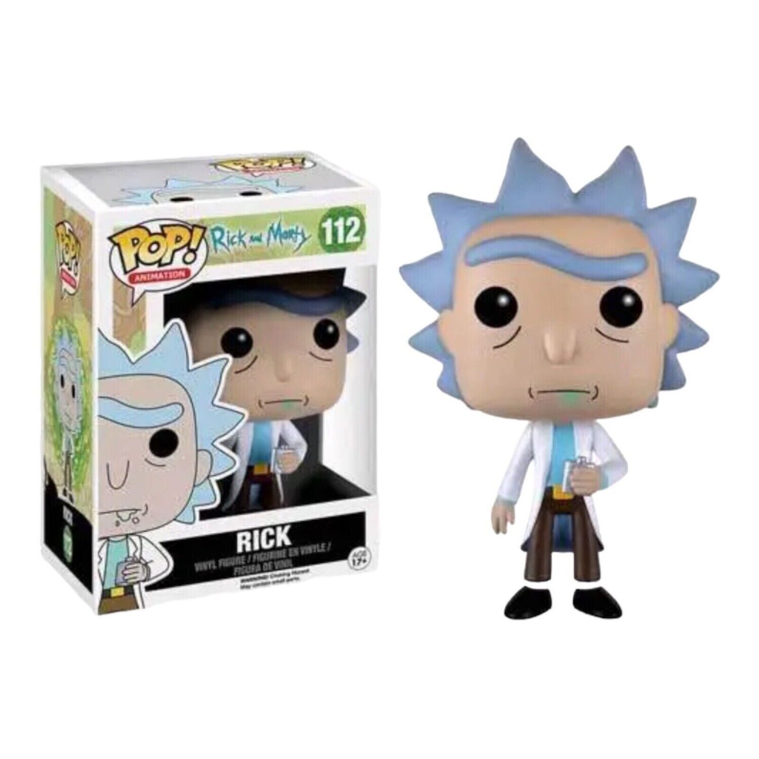Rick and Morty – Rick Pop! Vinyl Figure (Box Minor Damaged)