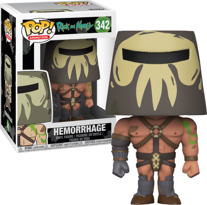 Rick and Morty - Hemorrhage Pop! Vinyl Figure (Box damaged)