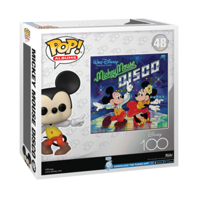 Disney 100th - Mickey Mouse Disco Pop! Albums Vinyl Figure - alternate product image 2