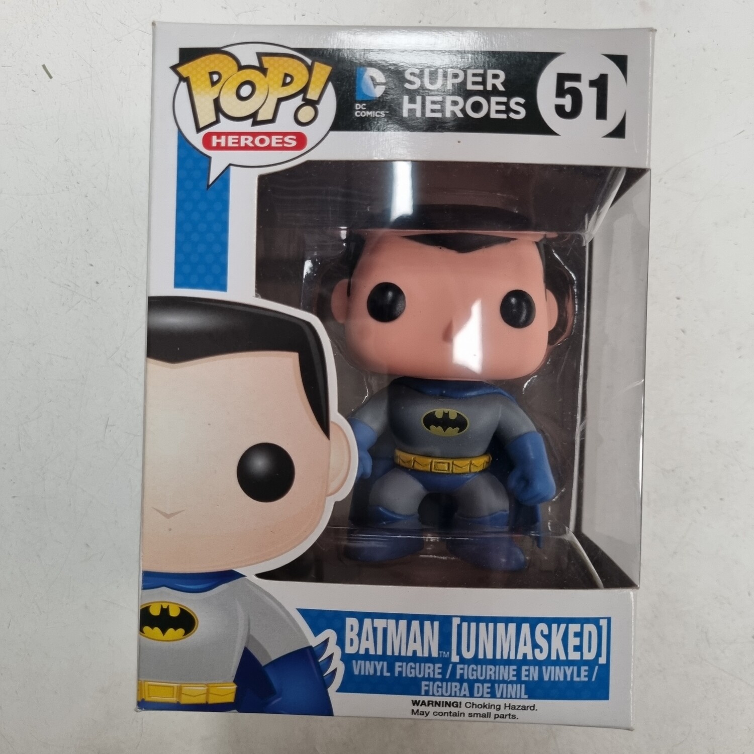 DC Super Heroes- Batman (Unmasked) Pop! Vinyl Figure