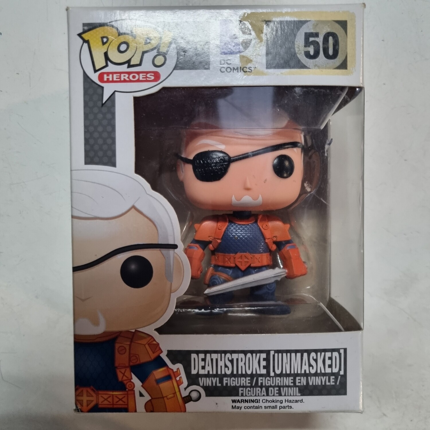 Dc Comics- Deathstroke Unmasked Pop! Vinyl Figure