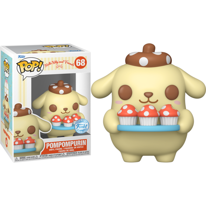 Hello Kitty - Pompompurin with Tray Pop! Vinyl Figure