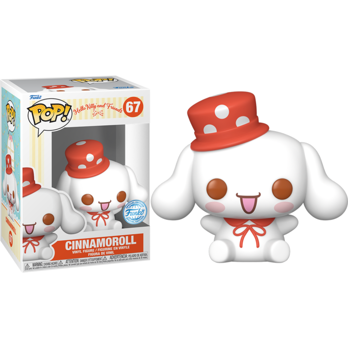 Hello Kitty - Cinnamoroll with Hat Pop! Vinyl Figure