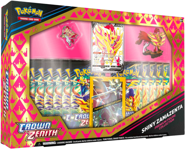 Pokemon - Crown Zenith Shiny Zamazenta Premium Figure Collection Box Set