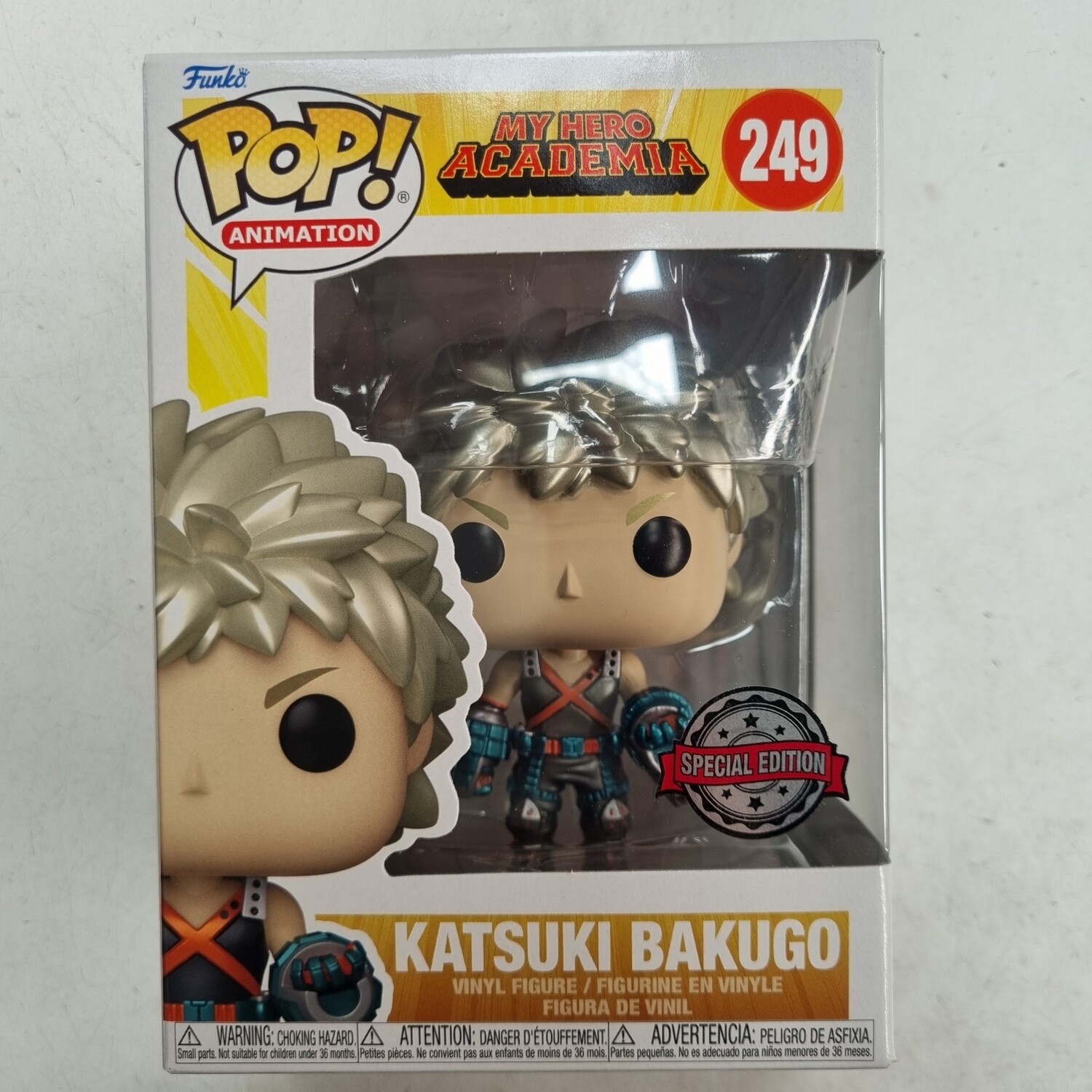 My Hero Academia - Katsuki Bakugo Metallic Pop! Vinyl Figure