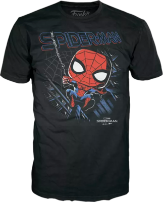 Funko Pop! T-Shirt Spider-Man: No Way Home - Spider-Man T-Shirt Pop! Tees (Size M)