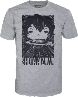 Funko Pop! T-Shirt My Hero Academia - Shota Aizawa T-Shirt Pop! Tees (Size L)