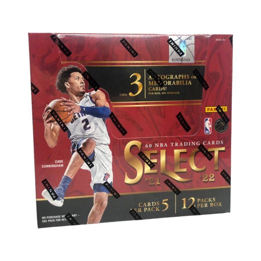 NBA - 2021/22 Select Basketball Trading Cards (Display of 12)