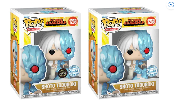 My Hero Academia - Shoto Todoroki Chase Ice Power Pop! Vinyl Figure Bundle (set of 6)