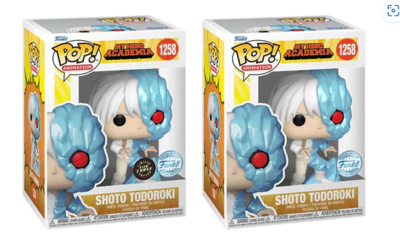 My Hero Academia - Shoto Todoroki Chase Ice Power Pop! Vinyl Figure Bundle (set of 6)