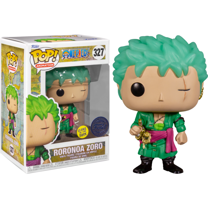One Piece - Roronoa Zoro Glow-in-the-Dark Pop! Vinyl Figure