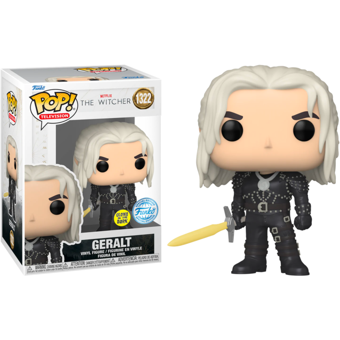 The Witcher (2019) - Geralt with Glow-in-the-Dark Sword Pop! Vinyl Figure
