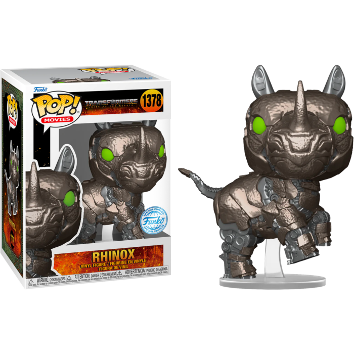 Pre-Order: Transformers: Rise of the Beasts - Rhinox Pop! Vinyl Figure