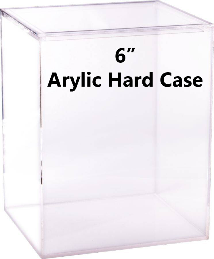 Pop! Protector Hard Case- 6&quot; 2mm Premium Acrylic Box for 6 Inch Pop! Vinyls