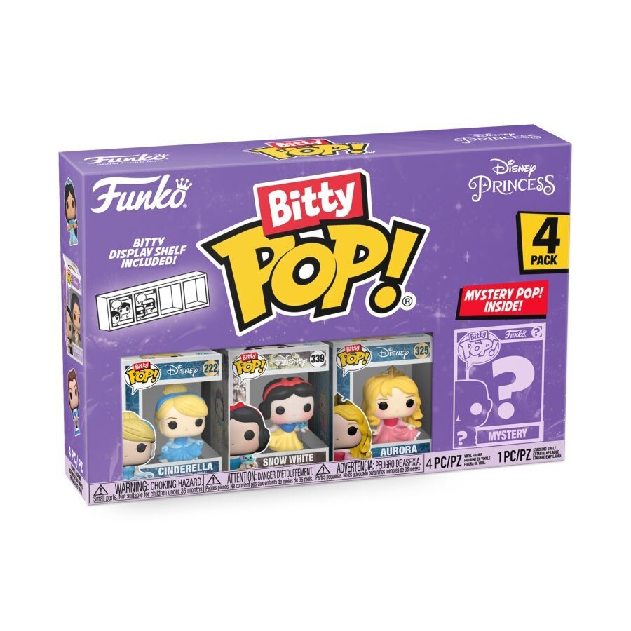 Disney Princess - Cinderella Bitty Pop! 4-Pack Vinly Figure