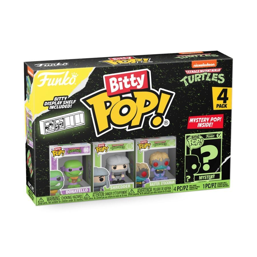 Teenage Mutant Ninja Turtles - Donatello Bitty Pop! 4-Pack Vinly Figure