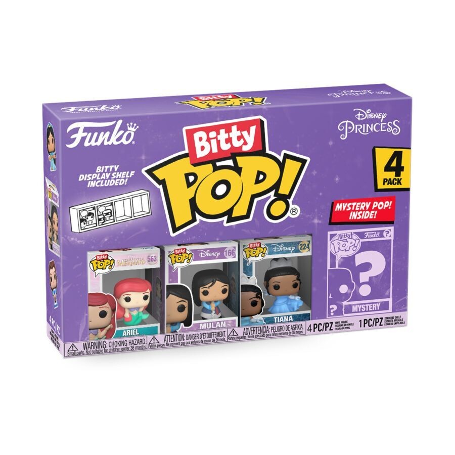 Disney Princess - Ariel Bitty Pop! 4-Pack Vinly Figure