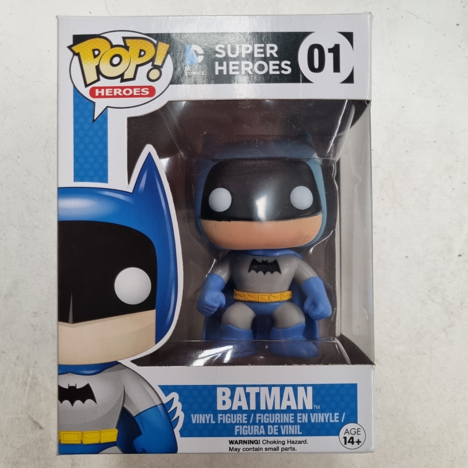 DC Super Heroes- Batman (Blue) Pop! Vinyl Figure