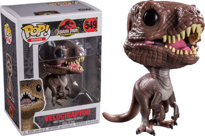 Jurassic Park - Velociraptor Pop! Vinyl Figure (Box Minor damaged)