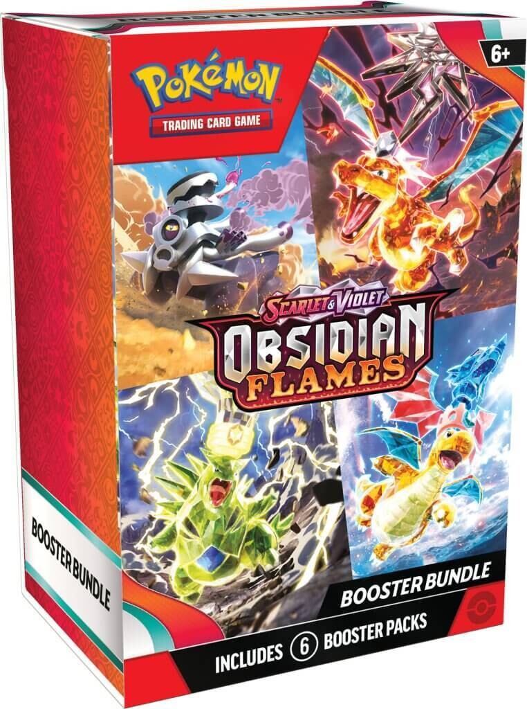 POKEMON TCG Scarlet &amp; Violet 3 Obsidian Flames Booster Bundle