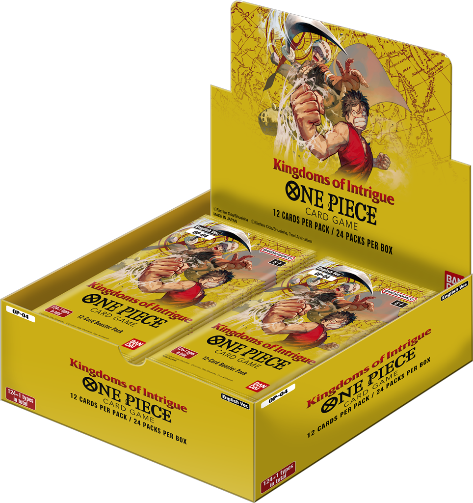 One Piece Card Game Kingdoms of Intrigue (OP-04) Booster Box (Sealed Box)