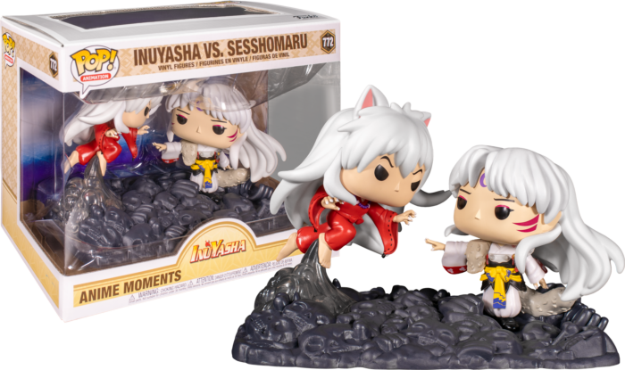 Inuyasha - Inuyasha vs Sesshomaru TV Moments Pop! Vinyl Figure 2-Pack