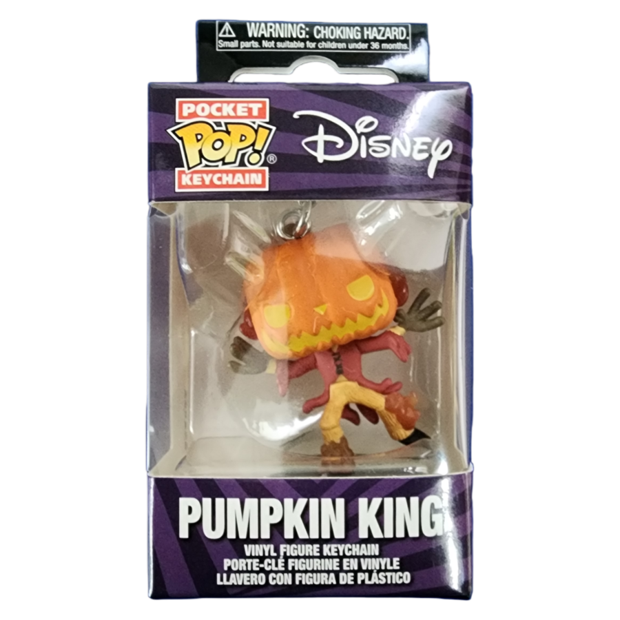 Nightmare Before Christmas - Pumpkin King 30th Anniversary Pocket Pop! Keychain Figure