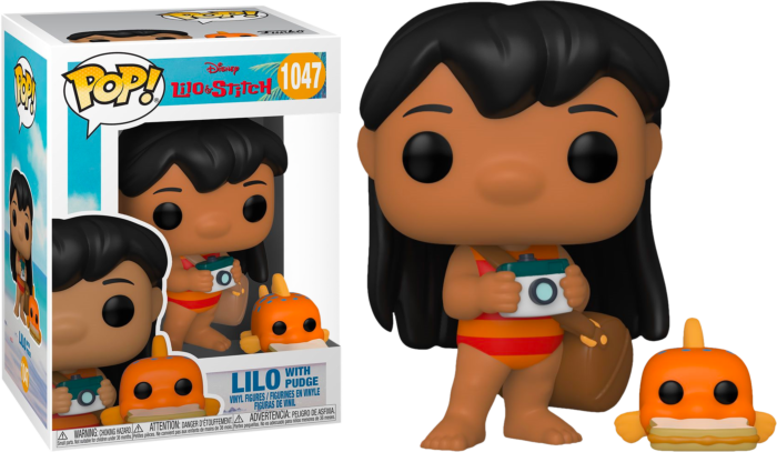 Lilo &amp; Stitch - Lilo with Pudge Pop! Vinyl Figure