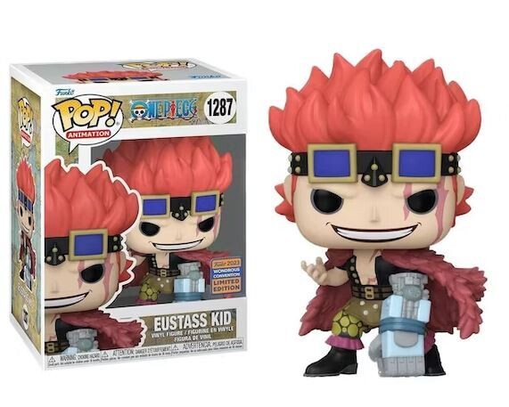 One Piece- Eustass Kid Pop! Vinyl Figure (Wondrous Comic Con Exclusive 2023)