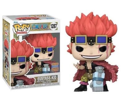 One Piece- Eustass Kid Pop! Vinyl Figure (Wondrous Comic Con Exclusive 2023)